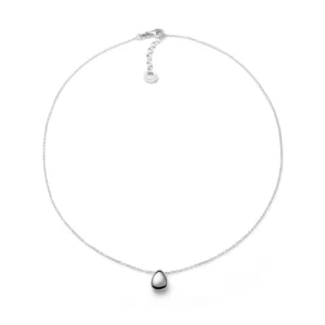 6470 COLLANA BOULE IN ARGENTO A GOCCIA - Gioielleria Nicolis